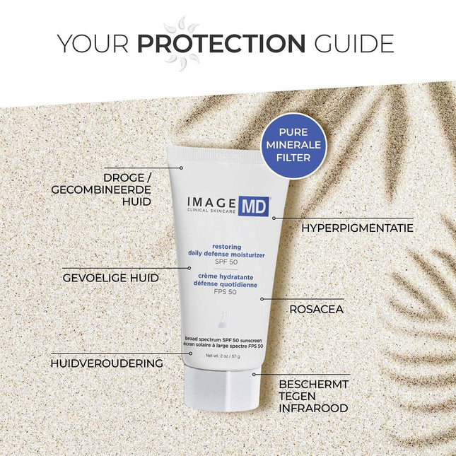 MD Restoring Daily Defense Moisturizer SPF50