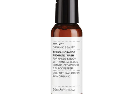 TRAVEL African Orange Aromatic Wash (50 ml) - Evolve